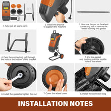 Load image into Gallery viewer, KOZYARD 2400W Electric Wood Chipper Garden Shredder w/ Collection Bag & Feed Baffle