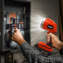 Load image into Gallery viewer, TOPEX 20V Cordless Combo Kit Tyre Inflator w/ Lightweight LED Torch(One Battery Included)