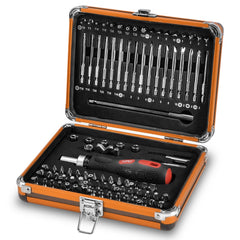 TOPEX 92PCS Ratchet Screwdriver Bits Set Ratcheting Driver Bits Kit Security bits precision bits set