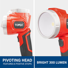 Load image into Gallery viewer, TOPEX 20V Cordless Combo Kit Tyre Inflator w/ Lightweight LED Torch(One Battery Included)