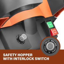 Load image into Gallery viewer, KOZYARD 2400W Electric Wood Chipper Garden Shredder w/ Collection Bag & Feed Baffle