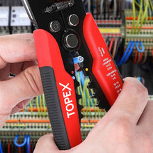 Load image into Gallery viewer, TOPEX 260-Piece Wire Stripper Self-Adjustable Crimper Plier Set Terminals Tools