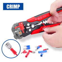 Load image into Gallery viewer, TOPEX 260-Piece Wire Stripper Self-Adjustable Crimper Plier Set Terminals Tools