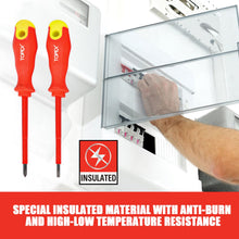 Load image into Gallery viewer, TOPEX 100 PCs Screwdriver Set Non-Slip Precision Screw Bits Sockets Kit w/ Oxford Bag