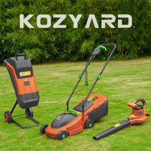 Load image into Gallery viewer, KOZYARD 2400W Electric Wood Chipper Garden Shredder w/ Collection Bag & Feed Baffle