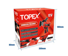 Load image into Gallery viewer, TOPEX 12V Cordless Polisher 3&quot; Mini Car Detailing Buffer &amp; Sander Skin Only without Battery