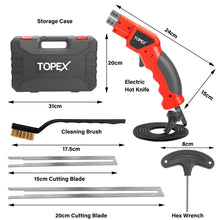 Load image into Gallery viewer, TOPEX 150W Electric Hot Knife Heavy Duty Foam Cutter Styrofoam Foam Cutting Machine w/ Blade