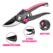 Load image into Gallery viewer, Monika Pink Tool Combo Portable Household Tool Set &amp; Gardening Tool Kit