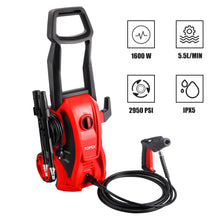Load image into Gallery viewer, TOPEX 1600W Pressure Washer High-pressure cleaner, Adjustable spray gun