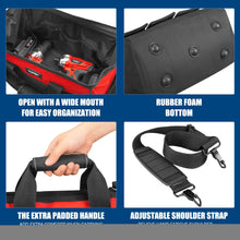 Load image into Gallery viewer, TOPEX 20V Cordless Hammer Drill Impact Driver Power Tool Combo Kit w/ Drill Bits &amp; Tool Bag