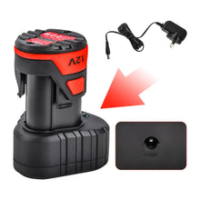 Load image into Gallery viewer, TOPEX 12V Cordless Angle Grinder 1 Wrench for Metal and Wood w/12V 2.0Ah Lithium-Ion Battery&amp;14.4V /0.4A charger/50PCS 85mm Cutting Wheels Discs