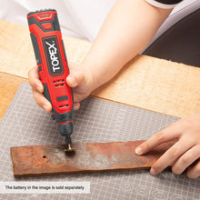 Load image into Gallery viewer, TOPEX 12V Cordless Rotary Tool Speed 5000-25000rpm Carving tool Set Grinding tool Kit - Skin Only