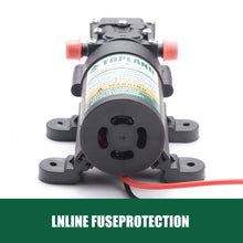 Load image into Gallery viewer, TOPLAND 12V Portable Diaphragm Water Pump with Safety Accessories Pressure Self Priming