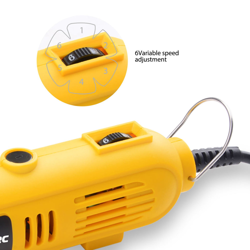 MasterSpec Rotary Tool Kit Grinder Polisher Knife Chainsaw Sharpener Multi Acces