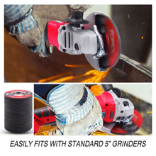 Load image into Gallery viewer, TOPEX 25PCS 125x 6.0x 22.23mm Grinding Discs Wheels Steel Inox Angle Grinder
