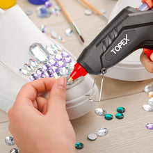 Load image into Gallery viewer, TOPEX 120pce Glue Sticks, 1.1x10cm Hot Melt Glue Stick Adhesive Craft Stick Glue Gun Various Color