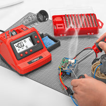 Load image into Gallery viewer, TOPEX 60W digital soldering Iron Station Solder Fast Heat Variable Temperature LED Display