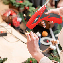 Load image into Gallery viewer, TOPEX 4V Cordless Hot Glue Gun w/ 15Pcs Premium Glue Sticks