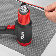 Load image into Gallery viewer, TOPEX Heat Gun Hot Air Heating Tool Kit Dual Speed w/ 5 Accessories Storage Case