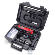 Load image into Gallery viewer, TOPEX Heavy Duty 200W Rotary Tool Set Grinder Sander Polisher Flex Shaft Multiple Accessories
