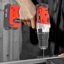 Load image into Gallery viewer, TOPEX 20V Cordless Combo Kit Hammer Drill &amp; Impact Driver w/ Fast Charger
