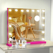 Load image into Gallery viewer, Monika 60*52cm Makeup Mirror With Dimmable Lights 15 LED Lighted Vanity Mirrors Wall