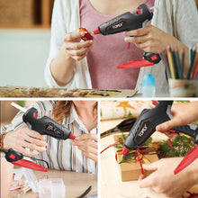 Load image into Gallery viewer, TOPEX Heavy Duty 100W Hot Melt Glue Gun Electric Heating Craft &amp; 10 Glue Sticks