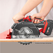 Load image into Gallery viewer, TOPEX 20v 165mm Cordless Circular Saw Skin Only Without Battery