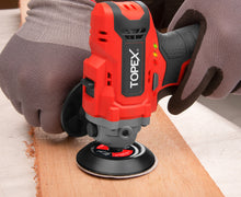 Load image into Gallery viewer, TOPEX 12V Cordless Polisher 3&quot; Mini Car Detailing Buffer &amp; Sander Skin Only without Battery