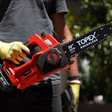 Load image into Gallery viewer, TOPEX 20V Cordless Chainsaw Leaf Blower Power Tool Combo Kit w/ 4.0Ah Battery