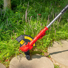 Load image into Gallery viewer, TOPEX 20V Cordless Lawn Grass Line Trimmer 2 in 1 Whipper Snipper with 10 Blades