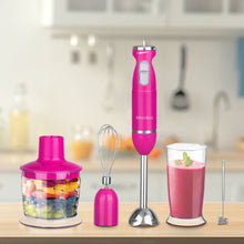 Load image into Gallery viewer, Monika 5In1 Electric Stick Blender Handheld Mixer Chopper Stainless Steel Whisk