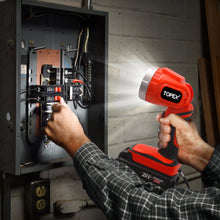 Load image into Gallery viewer, TOPEX 20V Cordless Hammer Drill Impact Driver Power Tool Combo Kit w/ Drill Bits &amp; Tool Bag