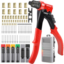 Load image into Gallery viewer, TOPEX 3IN1 Nut Rivet Riveter Rivnut Nutsert Hand Rivet Reaming Gun
