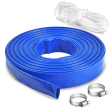 Load image into Gallery viewer, TOPEX 25mm 1&quot; X 25m Submersible water Pump PVC Layflat Hose Kit