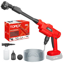 Load image into Gallery viewer, TOPEX 20V Cordless Pressure Washer Skin without Battery , 6-in-1 Nozzle for Washing Car/Wall/Floor