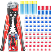 Load image into Gallery viewer, TOPEX 260-Piece Wire Stripper Self-Adjustable Crimper Plier Set Terminals Tools