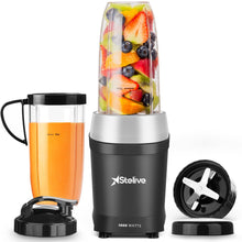Load image into Gallery viewer, Stelive 1000W Electric Juice Blender Portable Blender Fresh Juice Mixer Smoothie Maker Electric Shakes Juicer Machine (Black)