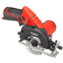 Load image into Gallery viewer, TOPEX 12V Max Cordless Circular Saw 85 mm Compact Lightweight [Skin only]