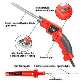 TOPEX 9.6W & Heavy Duty Foam Cutter Set