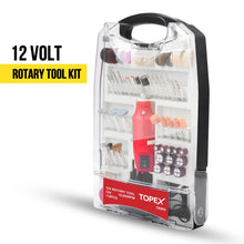 Load image into Gallery viewer, TOPEX 110PCS 12V Mini Corded Rotary Tool