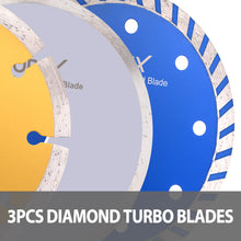 Load image into Gallery viewer, TOPEX 20PCs 115mm Cutting Wheel Flap Grinding Disc Wire Brush Diamond Turo Blades Kit