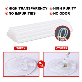 TOPEX 4V Max Cordless Glue Gun Soldering Iron Twin Kit with Adaptor Accessories