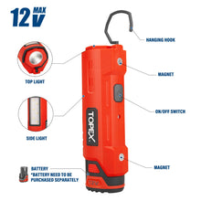 Load image into Gallery viewer, TOPEX 12V Cordless LED Worklight Lithium-Ion LED Torch Skin Only without Battery