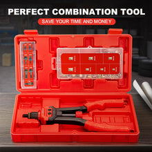 Load image into Gallery viewer, TOPEX 310PCS Rivnut Gun Set Heavy Duty Nut Rivet Riveter Rivnut Nutsert Gun w/Rivet Nut Set