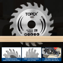 Load image into Gallery viewer, TOPEX Circular Saw Blade 85mm Cutting Wood Blade