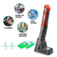 Load image into Gallery viewer, TOPEX 4V Max Cordless Soldering Iron with Rechargeable Lithium-Ion Battery
