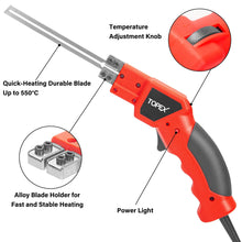 Load image into Gallery viewer, TOPEX 150W Electric Hot Knife Heavy Duty Foam Cutter Styrofoam Foam Cutting Machine w/ Blade