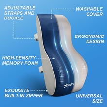 Load image into Gallery viewer, Stelive Ergonomic Back Cushion Lumbar Support Cushion Memory Foam Back Support Orthopedic Backrest Support Pillow w/ Adjustable Straps