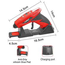 Load image into Gallery viewer, TOPEX 4V Cordless Hot Glue Gun w/ 15Pcs Premium Glue Sticks
